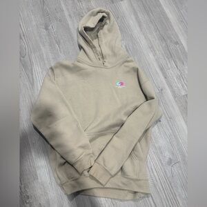 “hungover not heart broken” Beige Hoodie